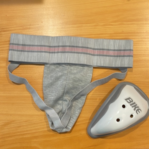 BIKE - Adult Proflex 2 Hard Cup & Supporter Combo Large Jock Strap - Picture 9 of 10